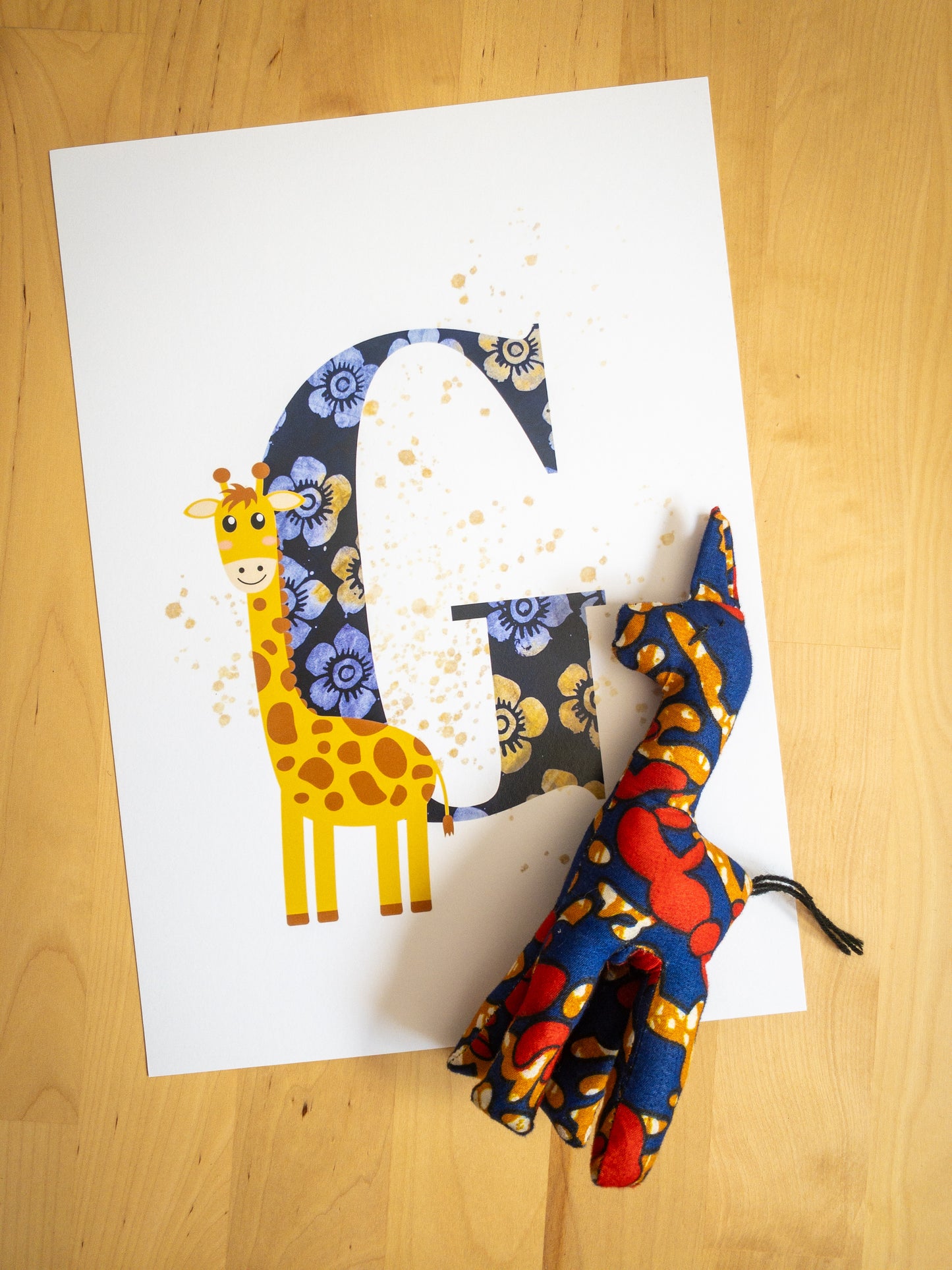 Gerry and Friends Giraffe Soft Toy