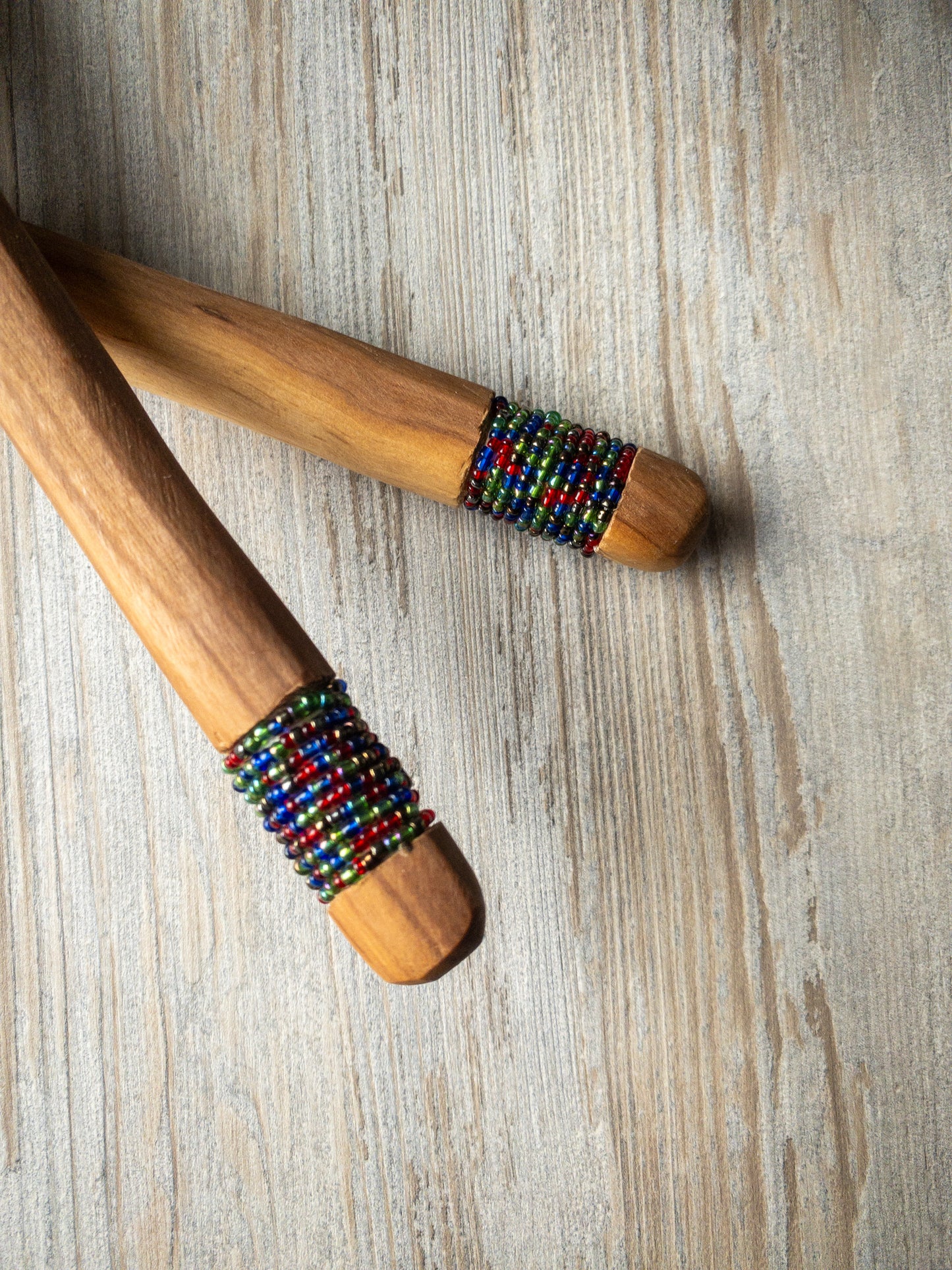 Multicolour Bead Salad Servers