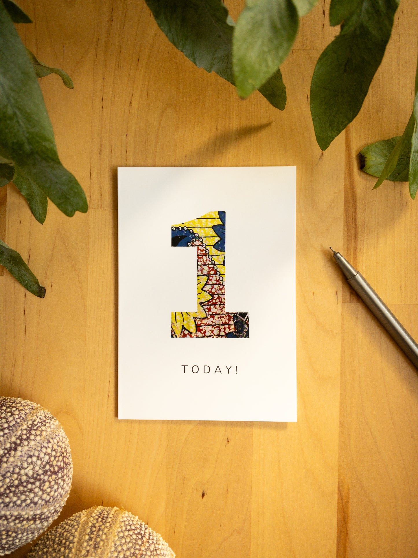 Numbered Birthday Cards