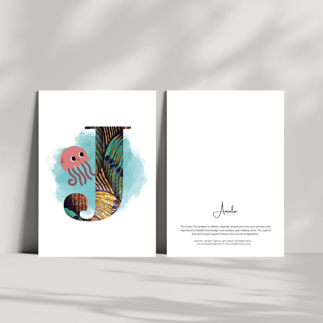 Animal Alphabet Initials A4 Prints