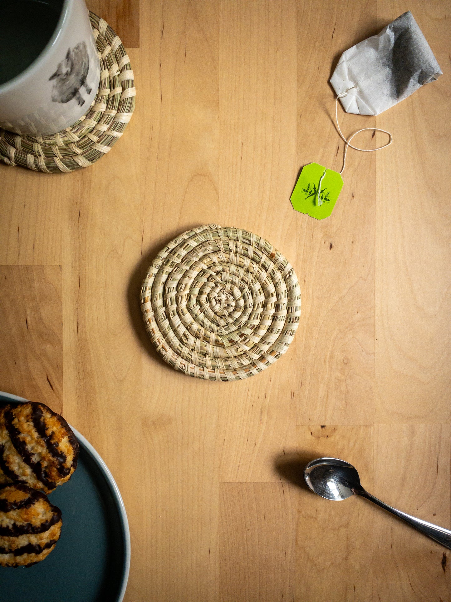 Natural Set of 4 Coasters
